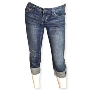 Banana Republic Cuffed Jean Capri sz 2P